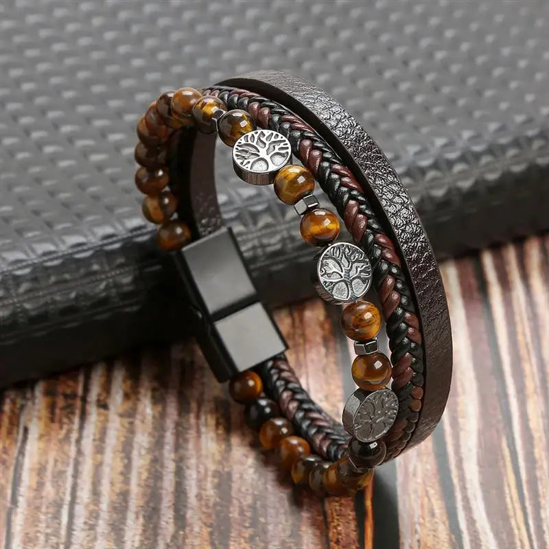 Leather Craft: - Bracelete Masculina