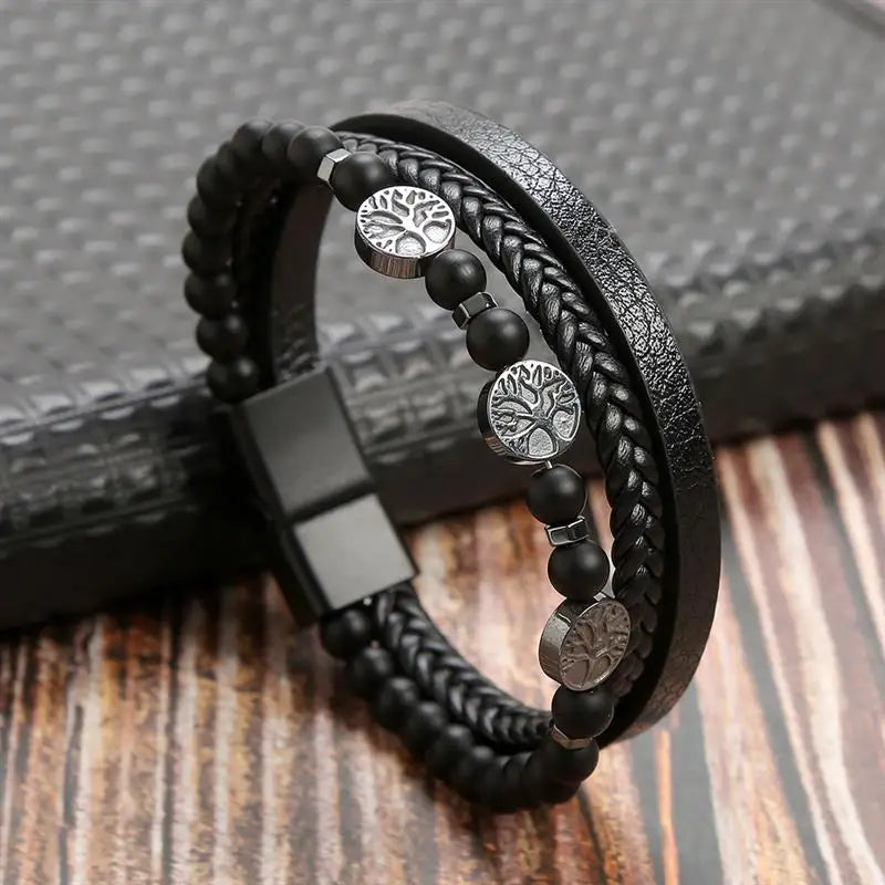 Leather Craft: - Bracelete Masculina