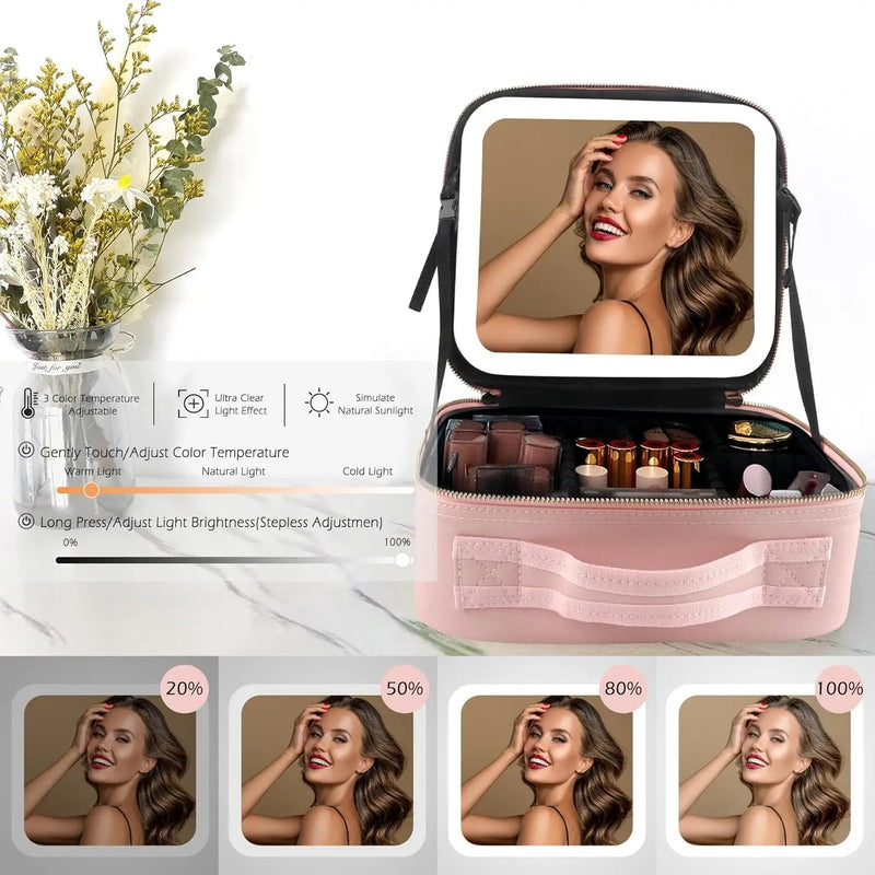Maleta de maquiagem - Bella Glam