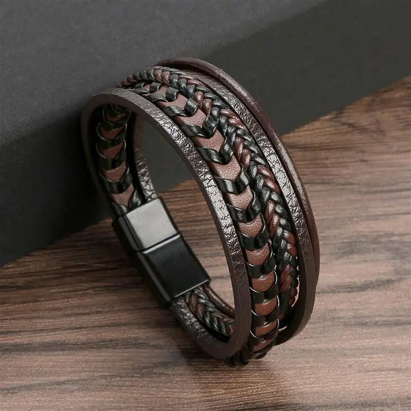 Leather Craft: - Bracelete Masculina