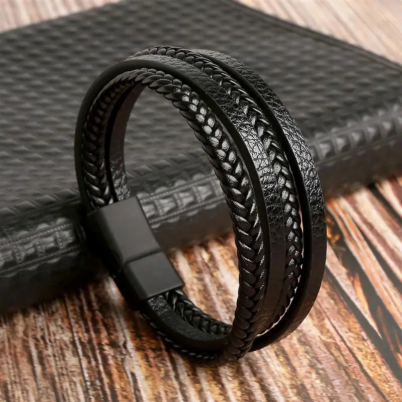 Leather Craft: - Bracelete Masculina