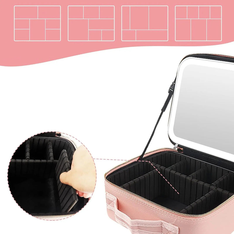 Maleta de maquiagem - Bella Glam